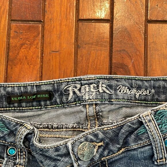 Rock by Wranger Jeans Women's Size 7X34 - Picture 6 of 8